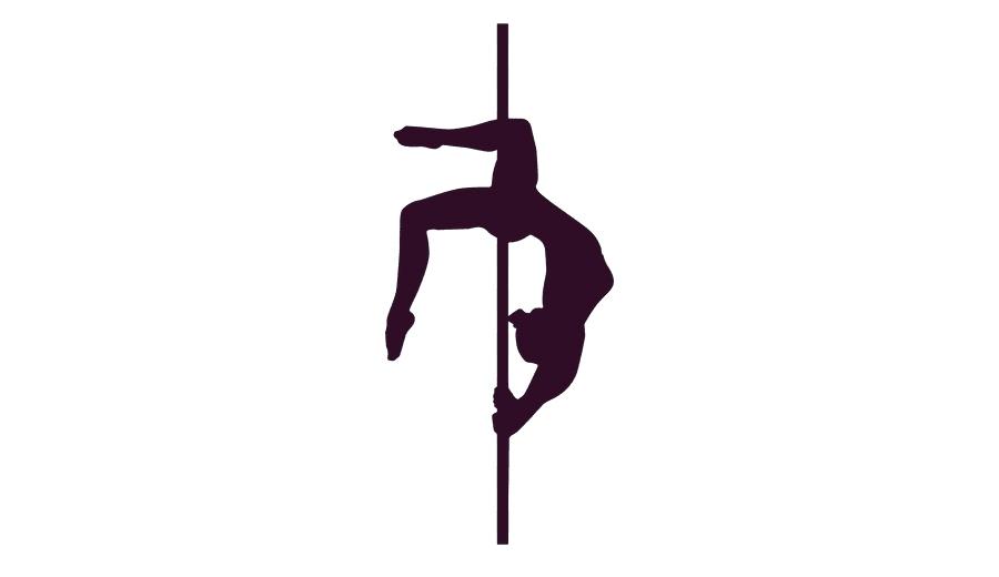 Pole Dance Silhouette 900x520 Pole Dance Silhouette