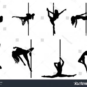 Photostock Vector Pole Dancer Silhouettes Isolated On A White 300x300 Photostock Vector Pole Dancer Silhouettes Isolated On A White