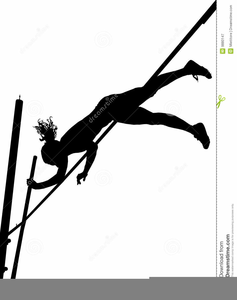 237x300 Female Pole Vaulting Clipart Free Images