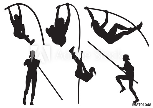 500x352 Vector Pole Vaulting