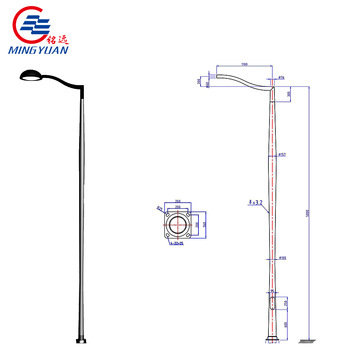 350x350 Professional Galvanized Steel Maxis Light Pole Jack