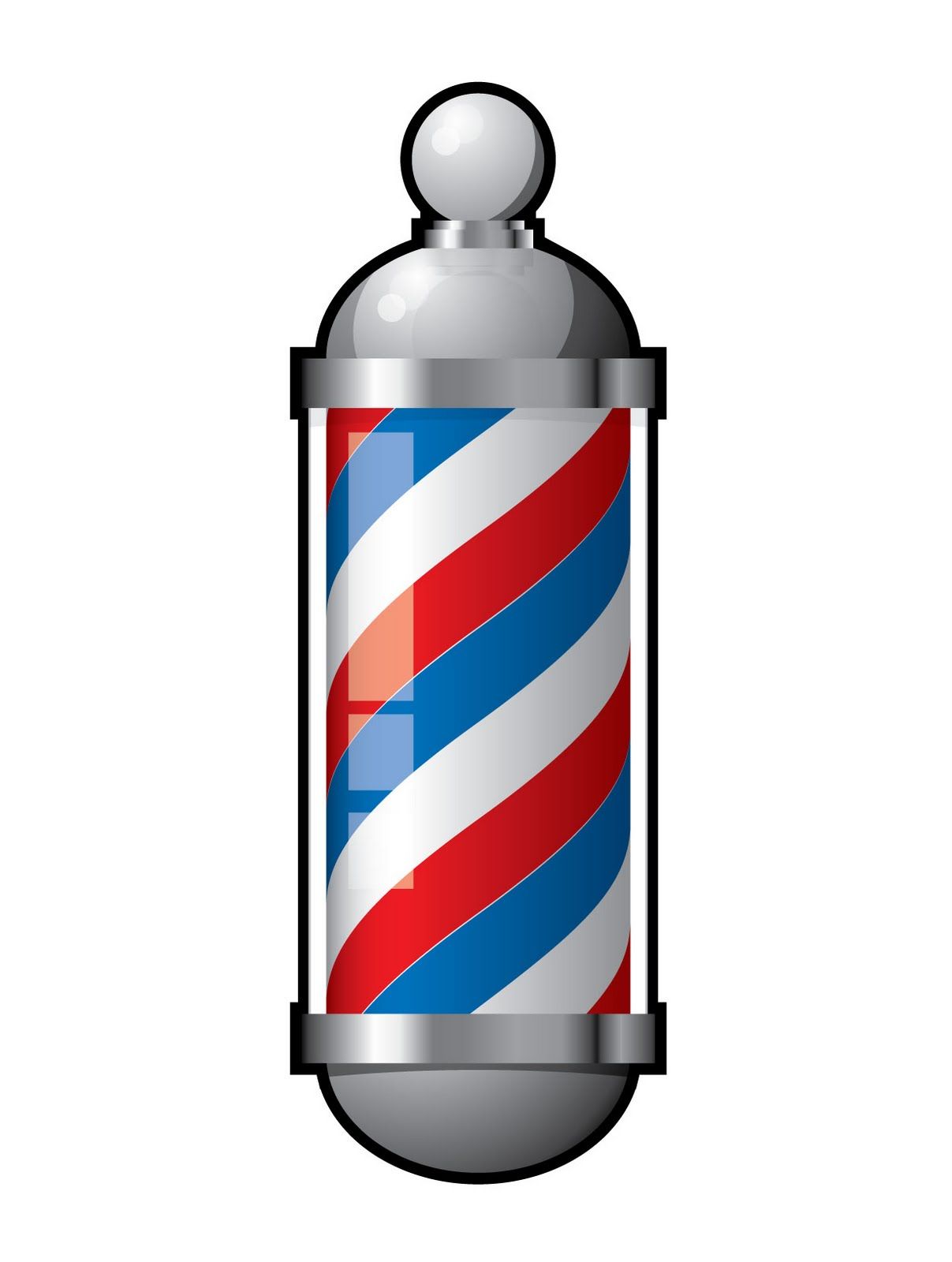 1207x1600 Barber Pole Vector