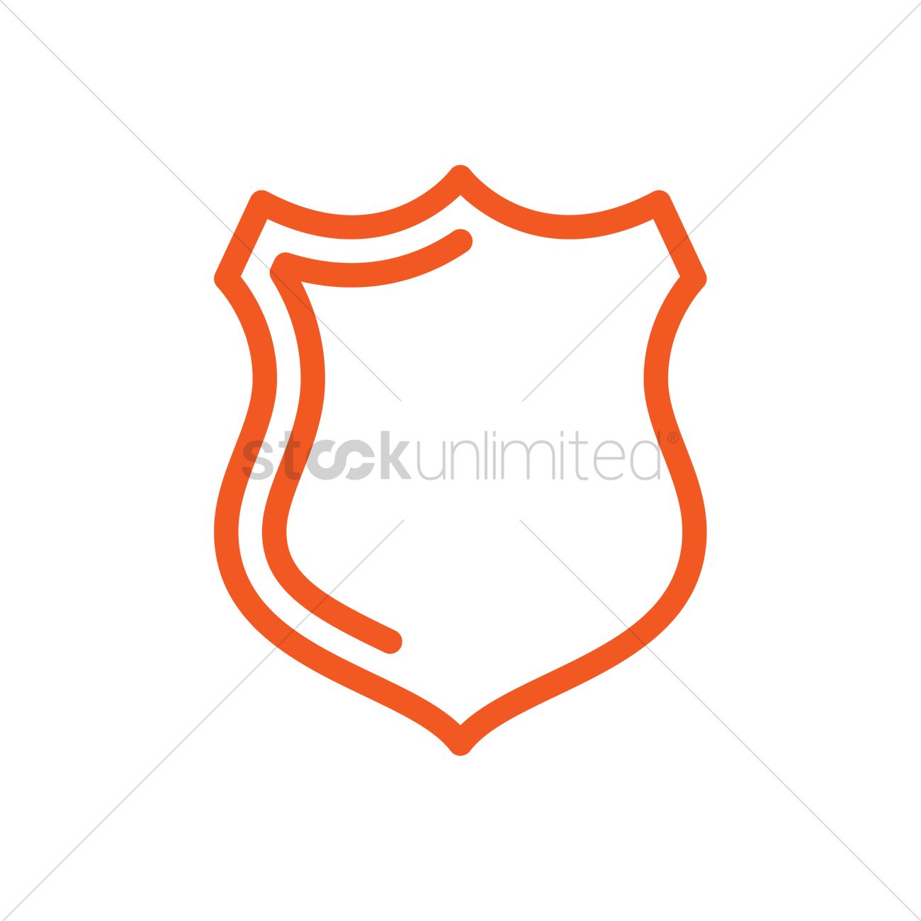 1300x1300 Police Badge Vector Image