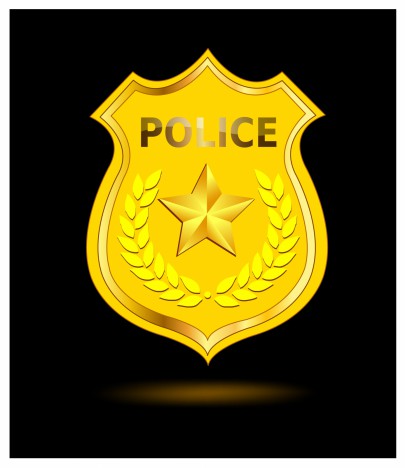 405x468 Gold Police Badge Vectors Stock In Format For Free Download