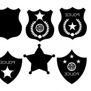 300x300 Png Police Officer Download Cartoon Police Badge Vecto Catchsplace