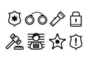 286x200 Police Badge Free Vector Art