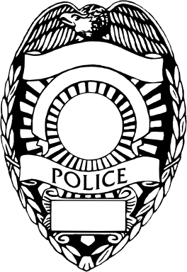 264x384 Police Badge Vector Clip Art Images
