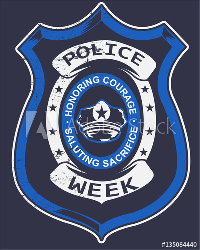 400x500 Police Badge Typography, Tshirt Design, Vector Art, Layered