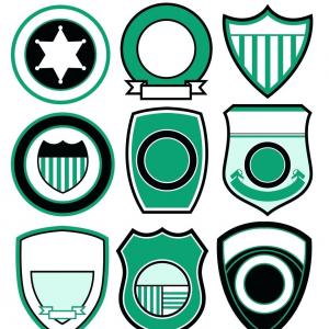 300x300 Free Simple Badge Templates V Soidergi