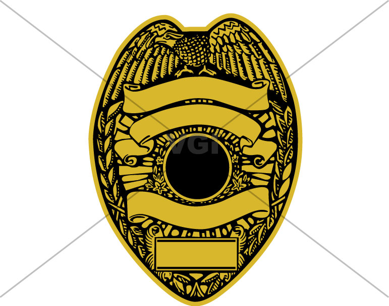 771x608 Police Badge Vector Free Image
