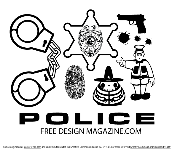 580x510 Police Vectors Free Vectors Ui Download