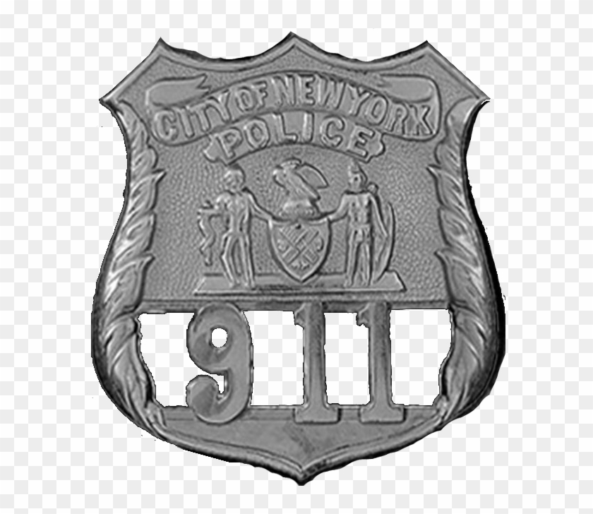 840x728 Badge Of A New York City Police Department Officer