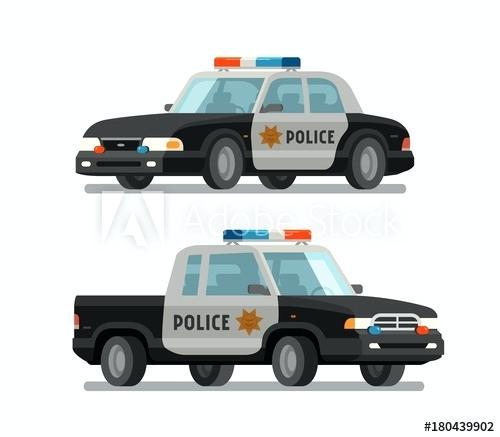 500x437 Police Car Vector Illustration Uk Vivekshah