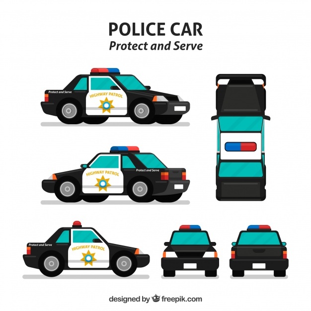 626x626 Police Car Vectors, Photos And Free Download