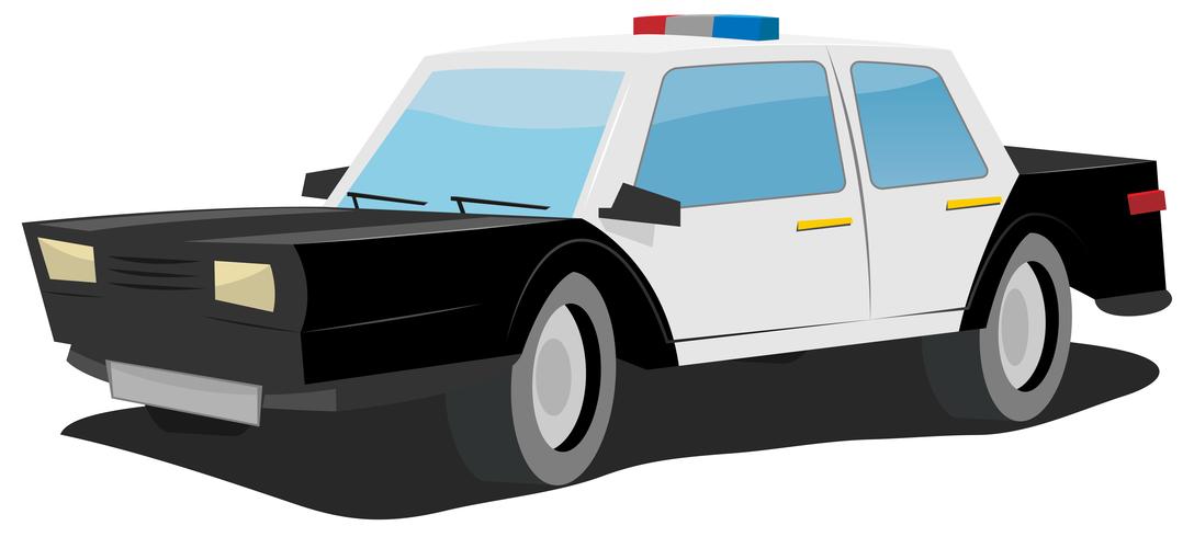 1088x490 Cartoon Police Car