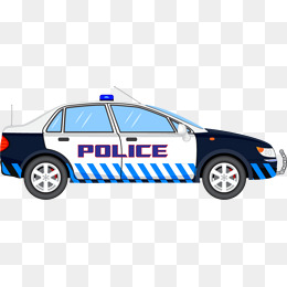 260x260 Png Police Car Vector Material, Vector