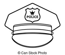 230x194 Police Hat Clipart Black And White