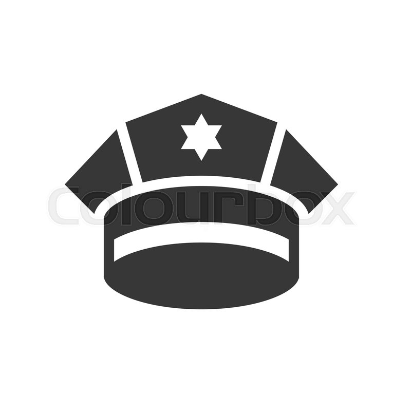 800x800 Police Cap Vector, Police Related Stock Vector Colourbox