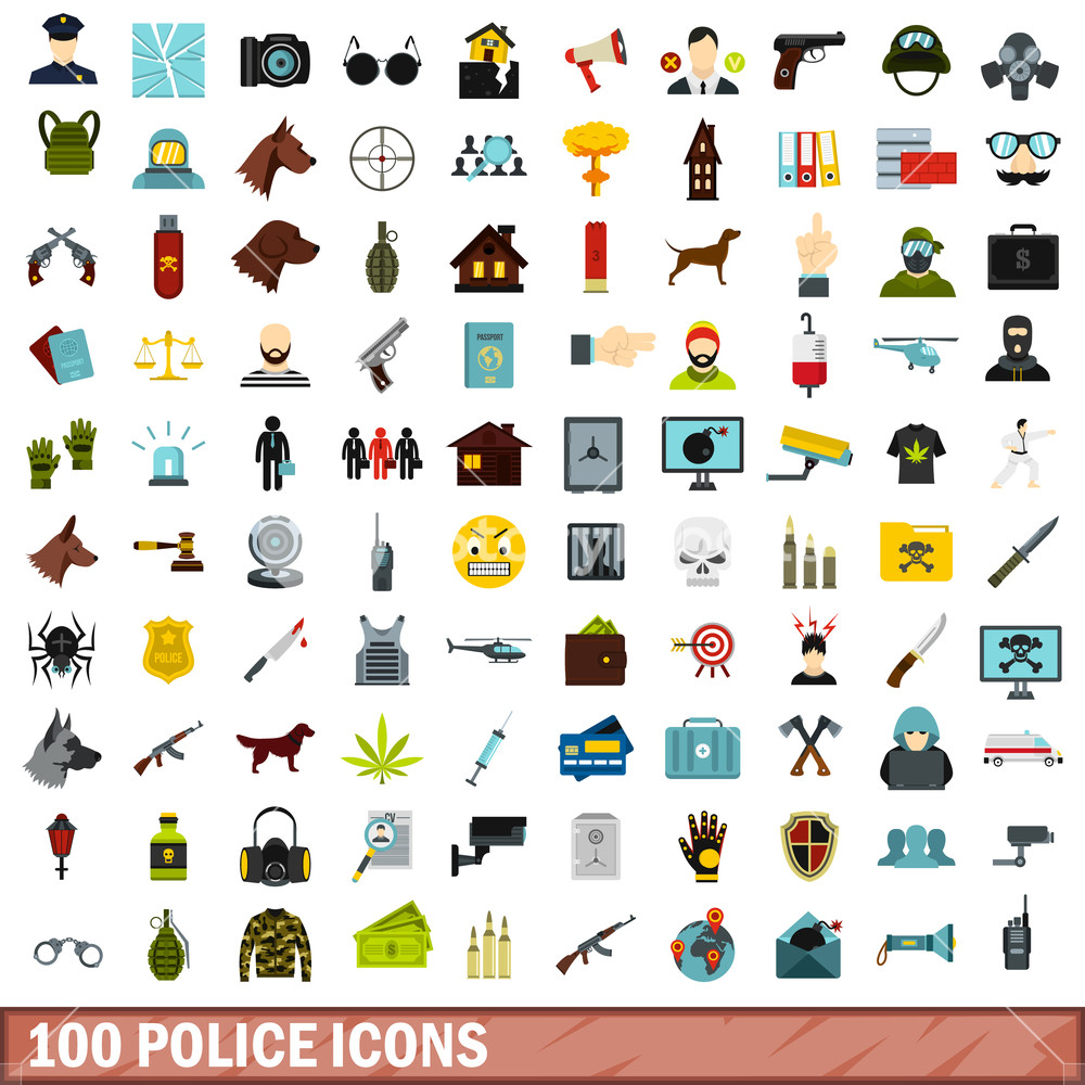 Police Icon Vector