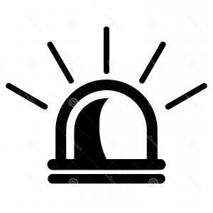 300x300 Vector Illustration Of Single Police Icon Image Soidergi