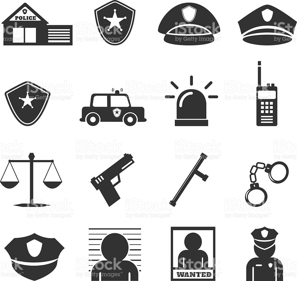 1024x969 Police Icon In Police, Vector Icons, Vector Art