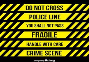 286x200 Police Line Free Vector Art