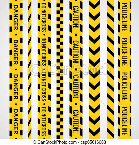 450x470 Crime Line Tape Police Danger Caution Vector Yellow Barrier Not