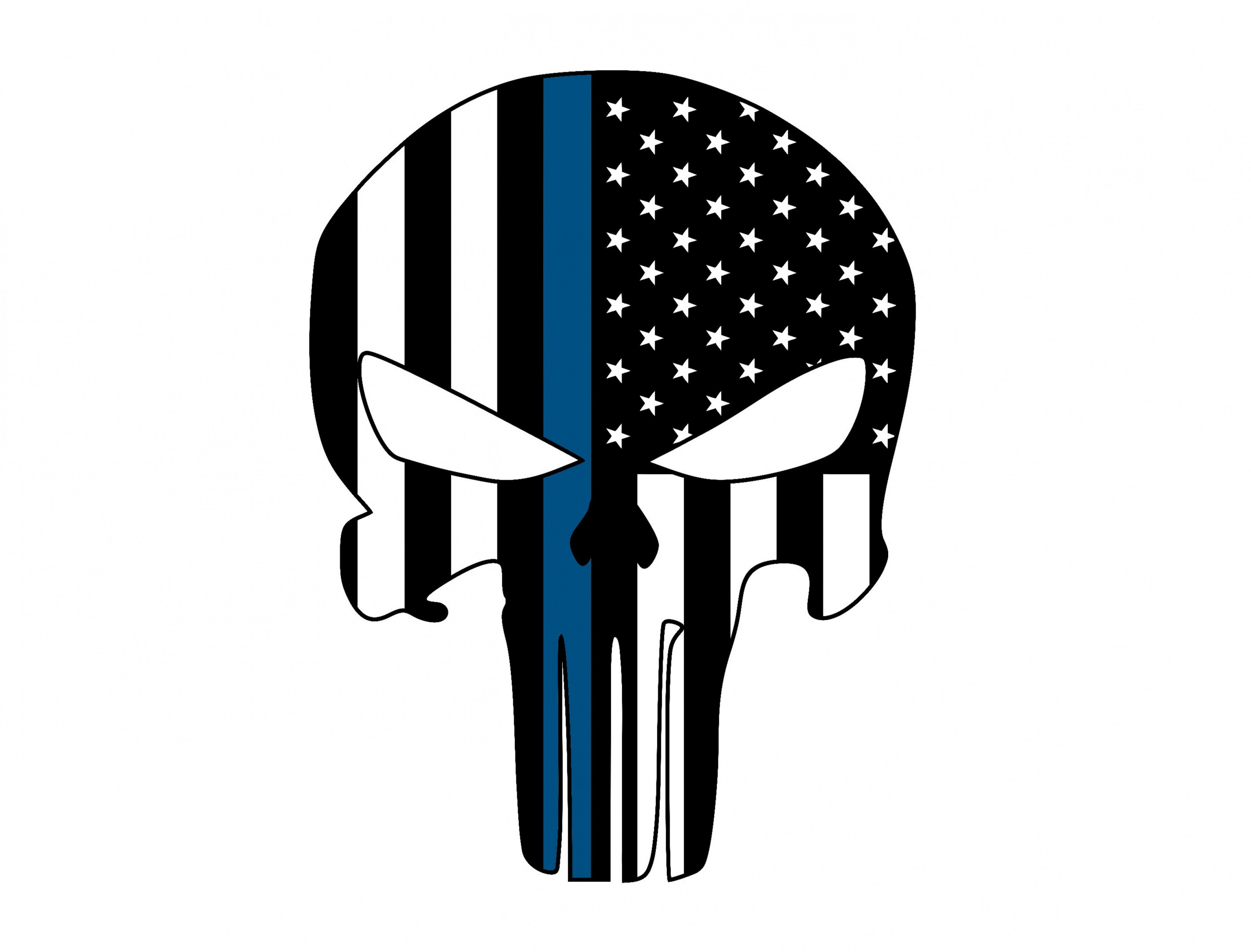 4100x3121 Punisher Police Logo Vector Sarahgardan