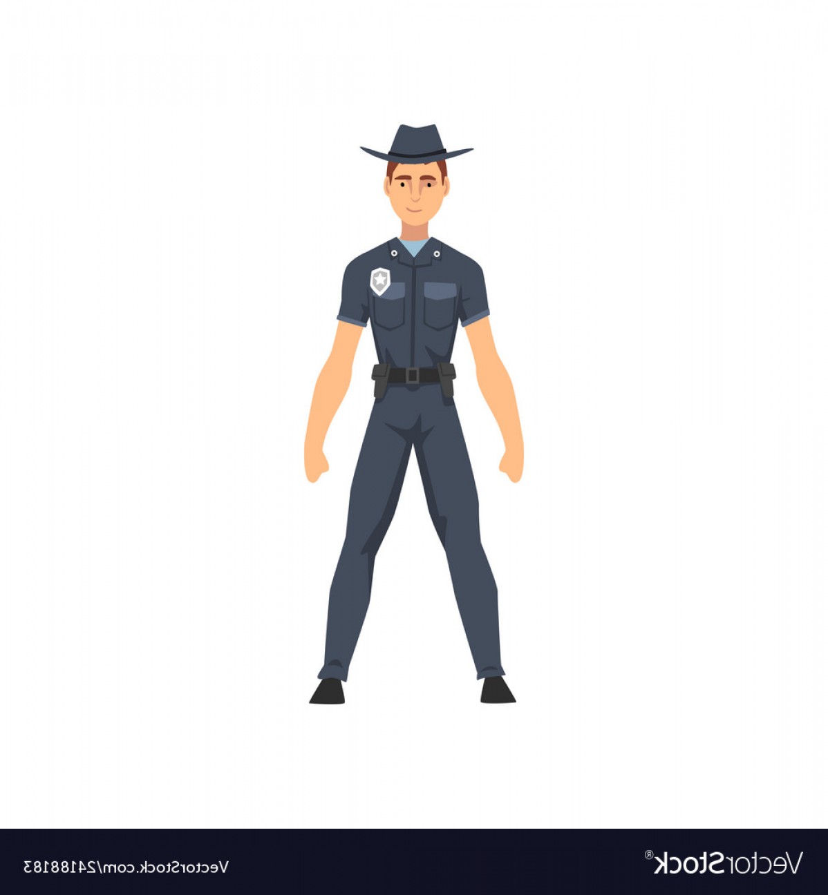 1198x1296 Policeman Vector Cultracing