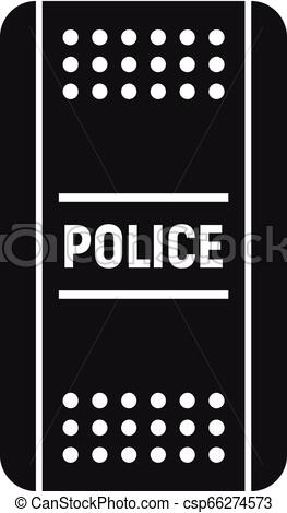 263x470 Police Shield Icon, Simple Style Police Shield Icon Simple