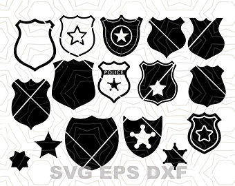 340x270 Police Shield Etsy