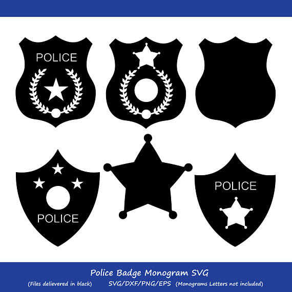 570x570 Police Badge Police Police Badge Monogram Sheriff