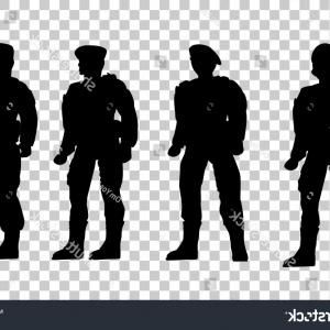 300x300 Army Military Soldier And Police Silhouette Vector Soidergi