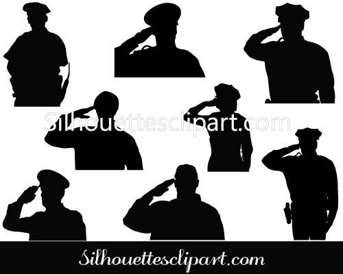 500x400 Huge Collection Of 'police Silhouette' Download More Than