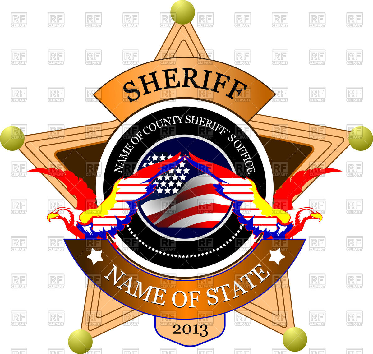 1200x1139 Sheriff's Badge