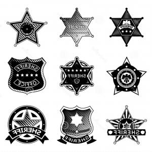 300x300 Photostock Vector Labels With Stars Around Star Badge Vector