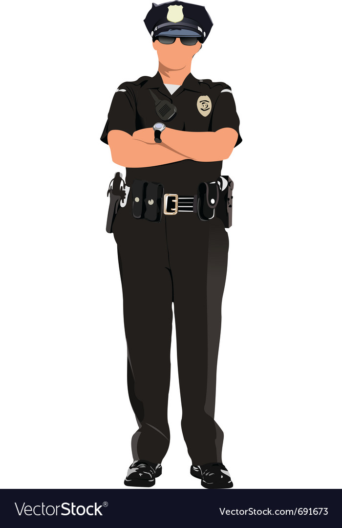 700x1080 Police Vector