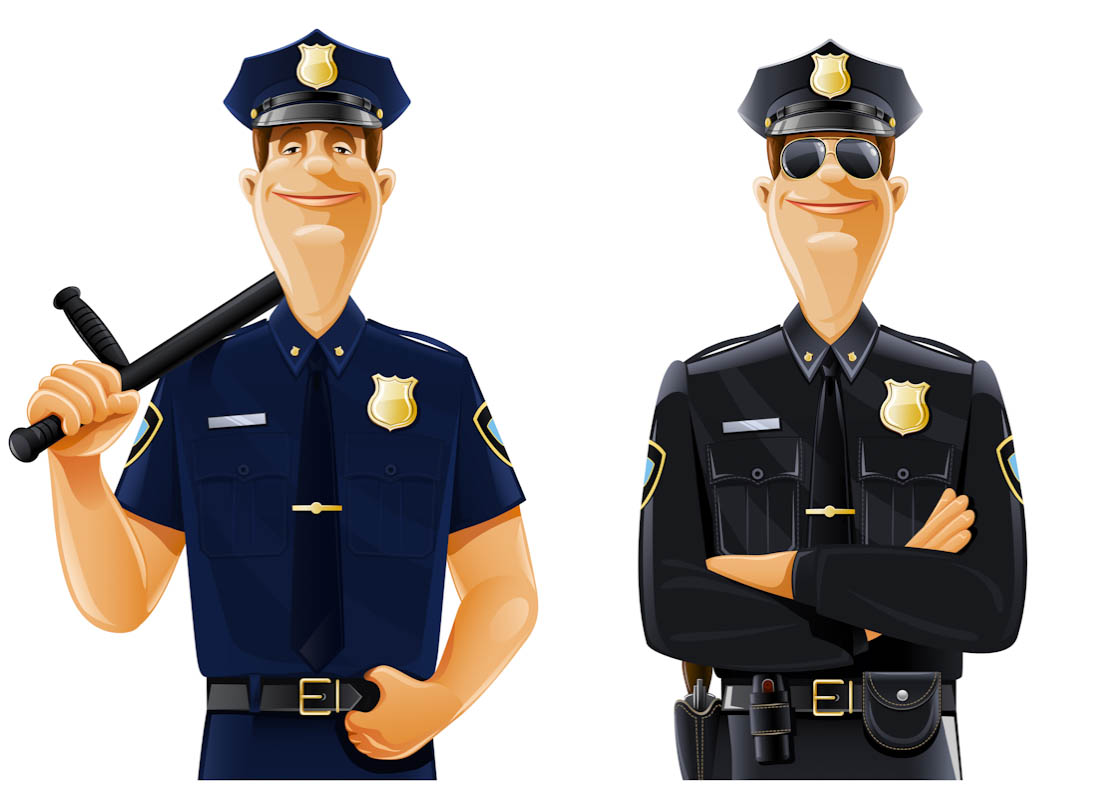 1100x800 Police Vector Graphics Blog All Free Vectors And Illustrations