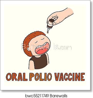 Vector Set Of Oral Polio Vaccine, Art Print Barewalls Posters 362x382 Vector Set Of Oral Polio Vaccine, Art Print Barewalls Posters