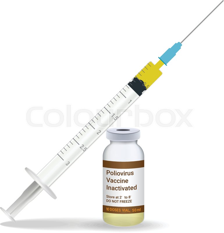 Immunization, Polio Vaccine Syringe Stock Vector Colourbox 770x800 Immunization, Polio Vaccine Syringe Stock Vector Colourbox