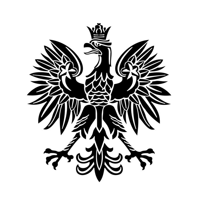 690x690 Polish Eagle Poland Emblem Bird Graphics