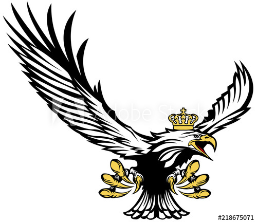500x434 Polish Eagle In The Crown