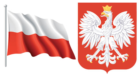 Polish Flag Vector