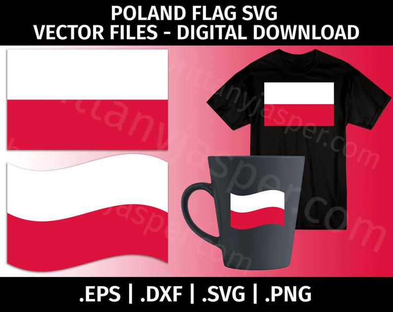 794x630 Poland Polish Flag Vector Clip Art Cutting For Etsy