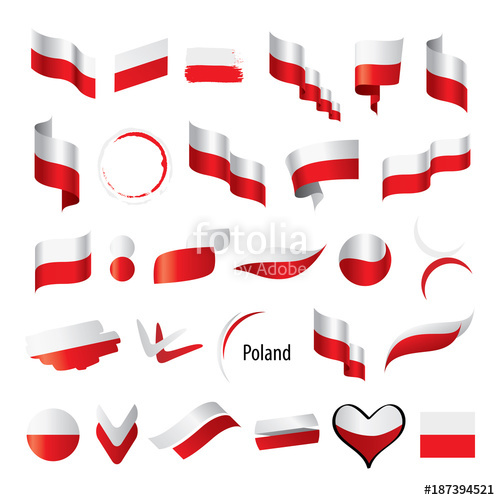 500x500 Poland Flag, Vector Illustration Stock Image And Royalty Free