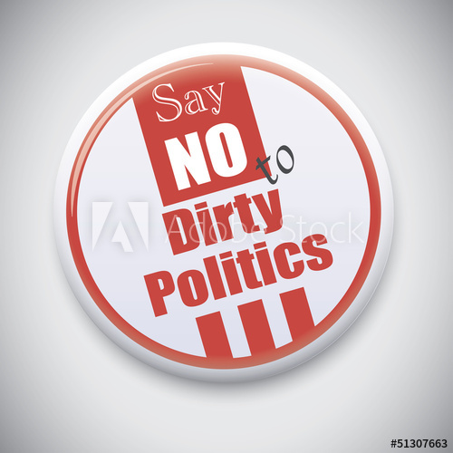 Say No To Dirty Politics 500x500 Say No To Dirty Politics