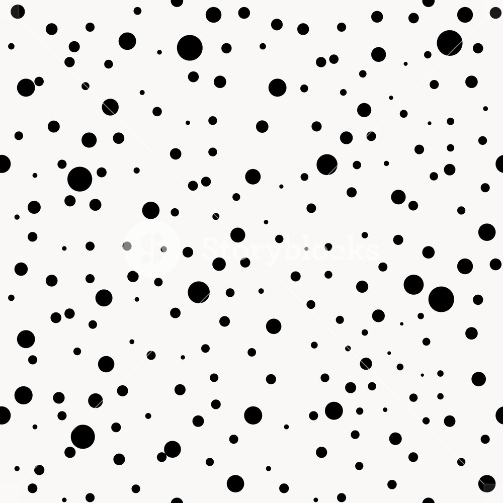 Polka Dot Monochrome Seamless Pattern Dotted Background 1000x1000 Polka Dot Monochrome Seamless Pattern Dotted Background