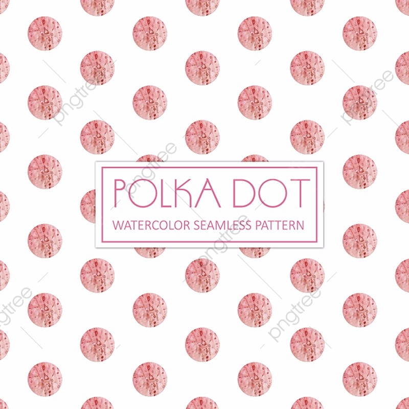 Detailed Pink Watercolor Polka Dot Background, Watercolor Vector 800x800 Detailed Pink Watercolor Polka Dot Background, Watercolor Vector