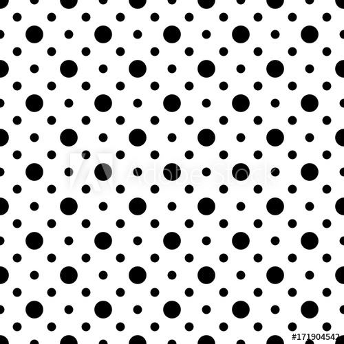 Combined Polka Dot Series Seamless Pattern Vector Texture 500x500 Combined Polka Dot Series Seamless Pattern Vector Texture