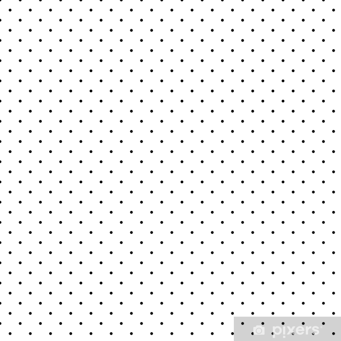 700x700 Seamless Rockabilly Polka Dot Vector Pattern Seamfree Polkadot